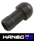 Ducati Clip-on Bar End Plug: Genuine OEM Part 87210151A - 87210181A. Post included