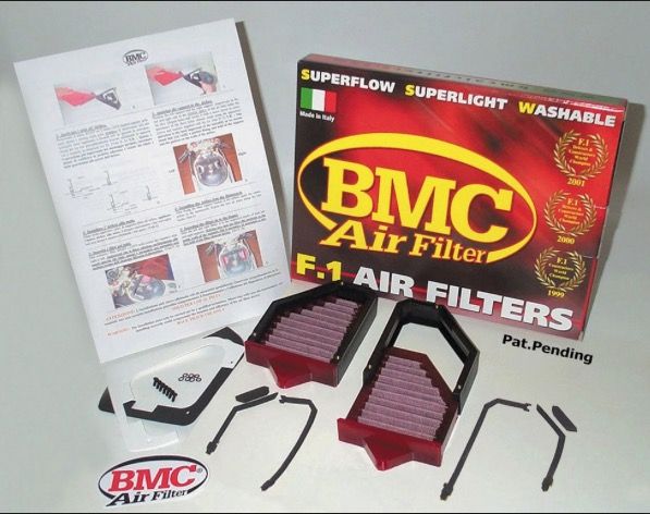 DUCATI 748 916 996 998 - BMC PERFORMANCE AIR FILTER KIT - includes