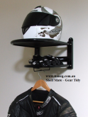 Shelf Mate - Gear Tidy for Helmet Gloves Suits and all Riding Gear